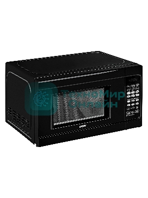 Микроволновая печь BBK 20MWS-727S/B черный, 20 л, 700 Вт, переключатели - сенсор
