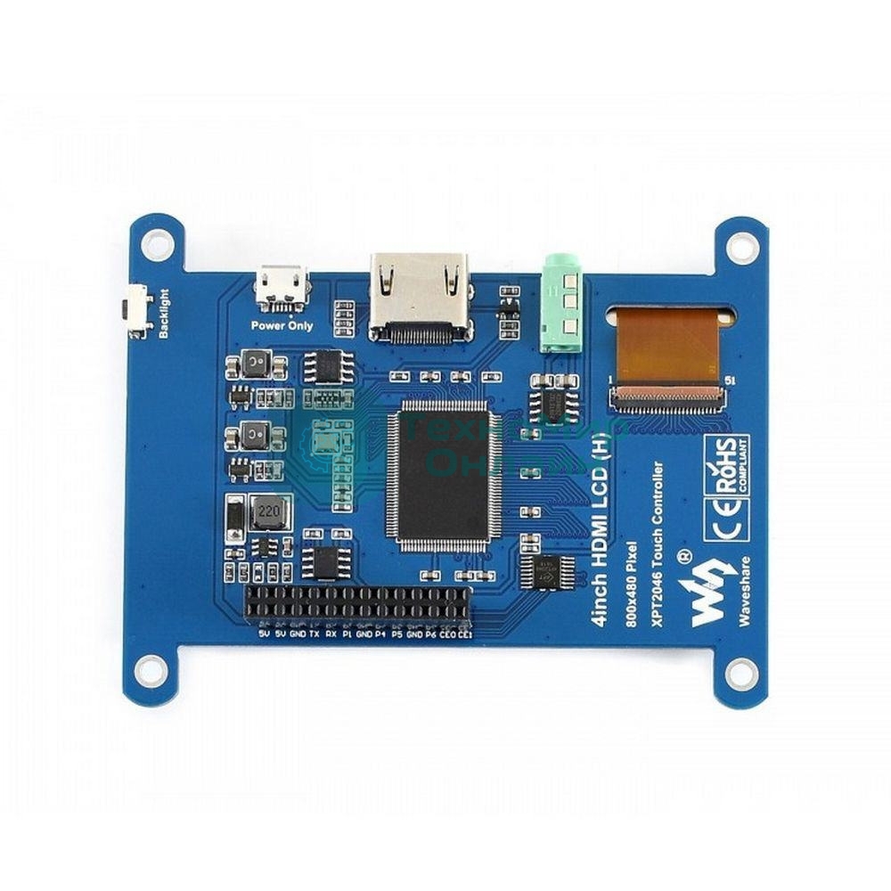 Резистивный сенсорный дисплей без корпуса ACD18-RA613 Waveshare 4