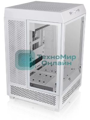 Компьютерный корпус Thermaltake The Tower 500 Snow CA-1X1-00M6WN-00 White,Win,SPCC,Tempered Glass*3,120мм Standard Fan*2