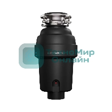 Измельчитель пищевых отходов Kuppersberg WS 550 B, High-Tech, мощность 550 Вт, 3400-3800 об/мин, защита от перегрева, авто выключение, DC мотор, шумоизоляция, уровень шума 70 дБ, черный