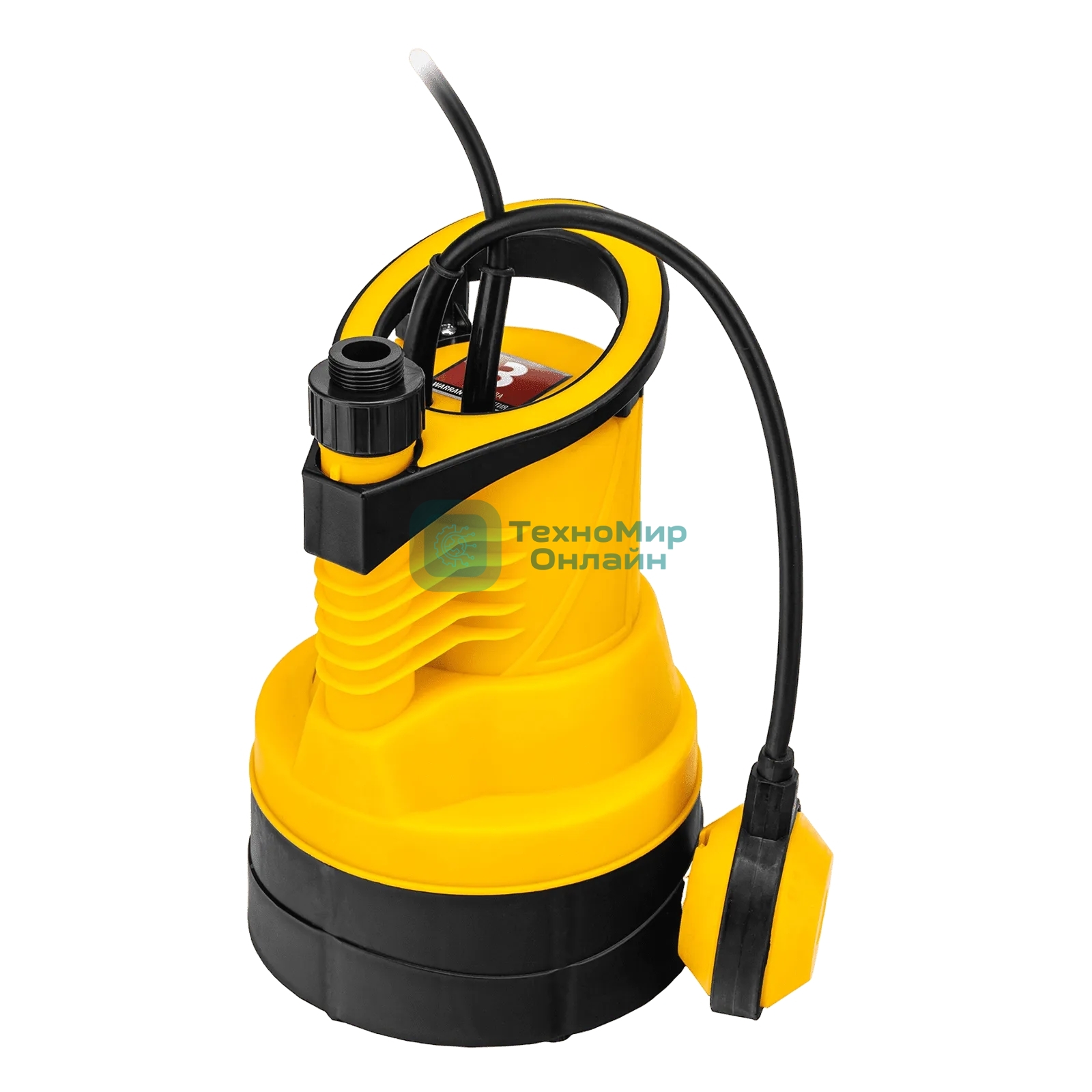 Дренажный насос для чистой воды Denzel DPB400, 400 Вт, подъем 11 м, 5500 л/ч