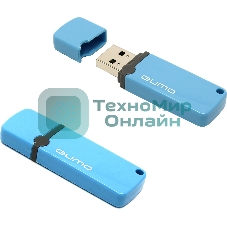 Флешка USB QUMO 8Gb, Optiva 02 синий QM8GUD-OP2-blue