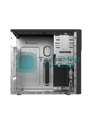 Компьютерный корпус с блоком питания 450Вт. Case Foxline mATX, 450W, 2xUSB 3.0, 2xUSB 2.0, powercord