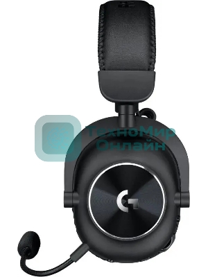 Наушники с микрофоном Logitech G Pro X 2 Lightspeed черный мониторные BT/Radio/3.5мм оголовье (981-001265)