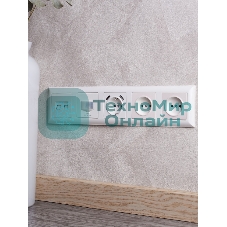 Рамка 5-местная IEK BRITE РУ-5-Бр DECOR 3D-форма белый