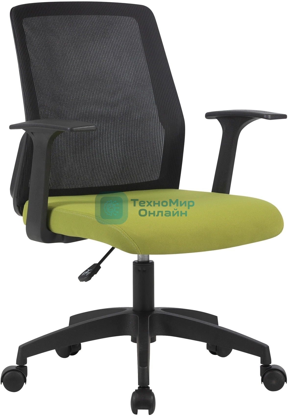 Кресло Cactus CS-MC222-BKGN черный, сетка