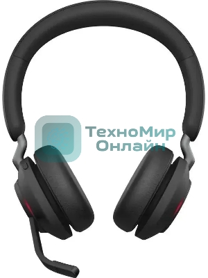 Гарнитура беспроводная Jabra Evolve2 65, Link380a MS Stereo Stand черный