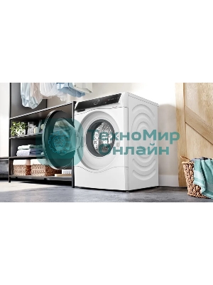 Стирально-сушильная машина Bosch WNC254A0ME белый, загр.фронтальная, макс.: 10,5 кг, 1400 об/мин, класс: D