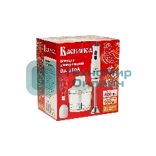 Блендер погружной ВАСИЛИСА ВА-310А белый с синим