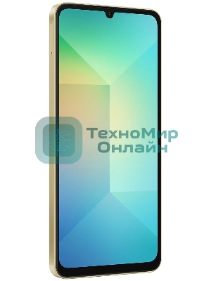 Смартфон Samsung Galaxy A06 SM-A065F 4/64Gb золотистый