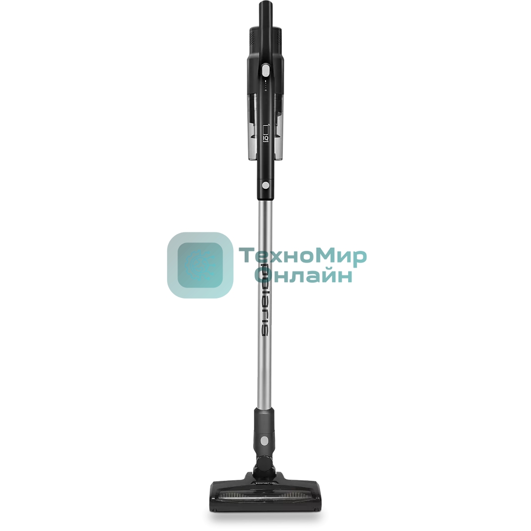 Пылесос вертикальный Polaris PVCS 2090 черный/серебристый, питание от аккумулятора, 130 Вт, уборка сухая, пылесборник 0.2 л