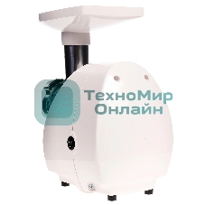 Мясорубка электрическая Аксион М25.01 белый, 1500 Вт, 1.7 кг/мин, защита от перегрузки, насадки - 3