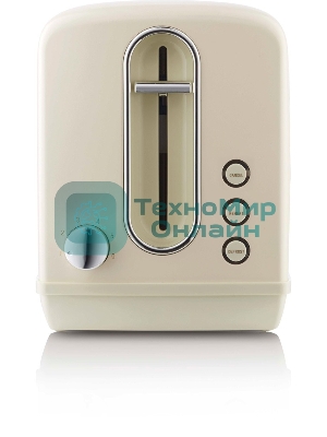 Тостер Gorenje T1100CLI 860Вт бежевый/серебристый