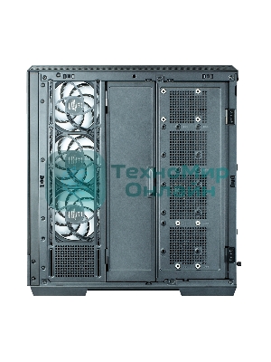 Компьютерный корпус ZALMAN P50 DS, ATX, черный, WINDOW, 2x3.5
