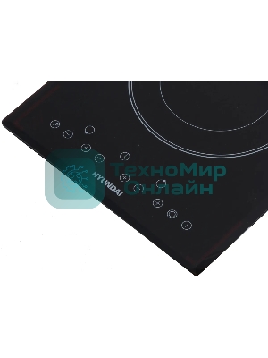 Варочная поверхность Hyundai HHE 3285 BG черный