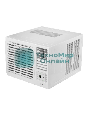 Кондиционер оконный Ballu BWC-07 AC 7000 BTU, 20 м², 49 дБ, охлаждение, осушение, белый