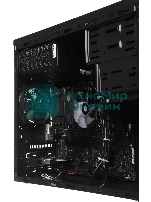 Моноблок Amur Нарвал B7I21 MT i5 12400 (2.5) 16Gb SSD 512Gb UHDG 730 FreeDOS 2x2.5GbitEth 500W мышь клавиатура черный (RUS) (2149657)