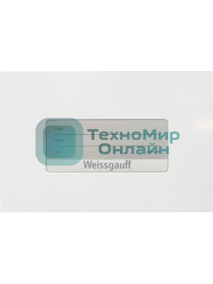 Холодильник Weissgauff CBN2WB1W2 INVERTER белый двухкамерный 280/108л морозилка снизу, No Frost