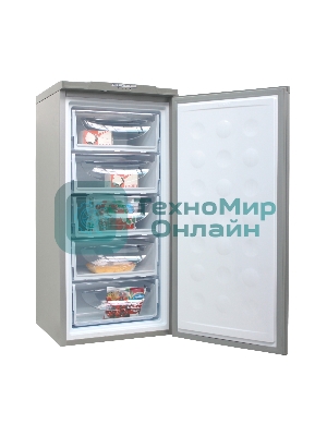 Морозильная камера DON R-105 MI, металлик искристый, 180л, 5 ящиков