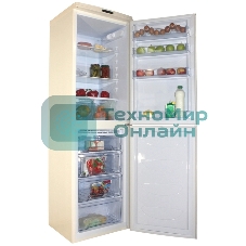 Холодильник DON R-296 S слоновая кость двухкамерный 209/140л морозилка снизу