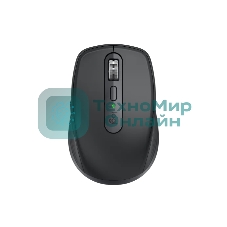 Мышь беспроводная/проводная Logitech MX Anywhere 3S графитовый, 8000 dpi, радиоканал, Bluetooth, USB, кнопки - 6