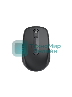 Мышь беспроводная/проводная Logitech MX Anywhere 3S графитовый, 8000 dpi, радиоканал, Bluetooth, USB, кнопки - 6