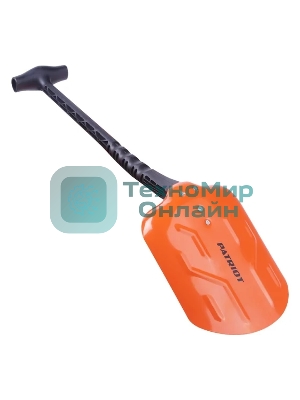 Лопата Patriot SAP-710, автомобильная, облегченная, нейлоновая Т-ручка, 710 мм