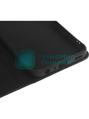 Чехол (клип-кейс) BoraSCO для Samsung Galaxy A25 Microfiber Case черный