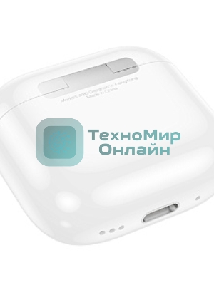Наушники TWS Hoco EW85 белый, вкладыши, Bluetooth, до 4 ч.