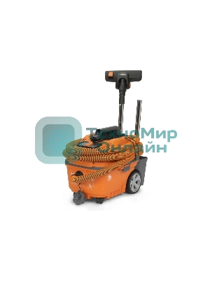 Строительный пылесос Daewoo DAVC 2000 Home 1500Вт (уборка: сухая/сбор воды/выдув) оранжевый