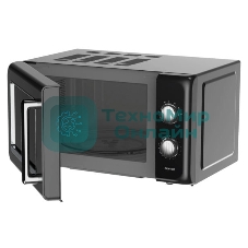 Микроволновая печь Centek CT-1553 черный, 20 л, 800 Вт, переключатели - поворотный механизм
