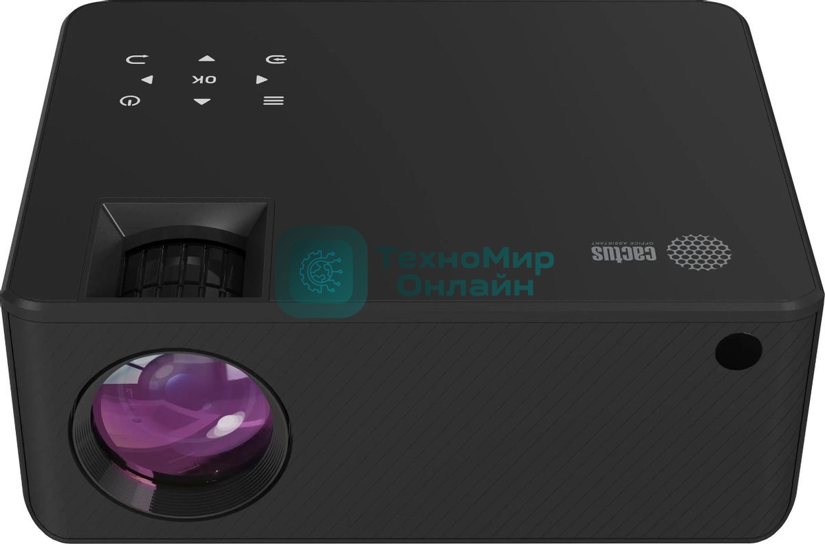Проектор Cactus CS-PRM.04B.WUXGA-A LCD 400Lm ANSI (1920x1080) 2000:1 ресурс лампы:50000часов 1xUSB typeA 1xHDMI 2.5кг