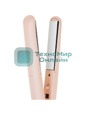 Набор для укладки волос Фен Philips BHP398/00 розовый, 1600 Вт, компактный + выпрямитель