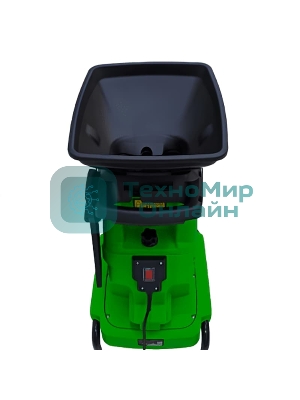 Измельчитель садовый электрический GreenWorks GW-2800SD, 220 В, 2800 Вт с контейнером (2208007)