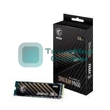 Накопитель SSD MSI SPATIUM M450, 1Tb, PCIe 4.0 x4, M.2 2280, NVMe, R/W 3400/2400