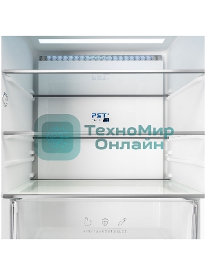 Холодильник DeLonghi DMFS 19PINF BB MATTEO белый трехкамерный 265/140л морозилка снизу, No Frost