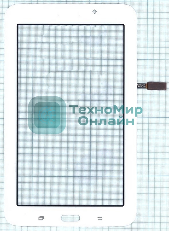 Сенсорное стекло (тачскрин) для Samsung Galaxy Tab 3 Lite 7.0 SM-T112, белое