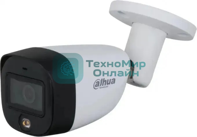 Камера видеонаблюдения аналоговая Dahua DH-HAC-HFW1200CMP-IL-A-0280B-S6 2.8-2.8мм HD-CVI HD-TVI цв. корп.:белый (DH-HAC-HFW1200CMP-IL-A-0280B)