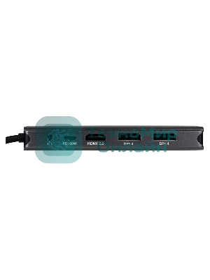 USB-концентратор HIPER Docking station USB-C HUB 11in1 (1*USB-C 100W PD, 1*HDMI 4K@60Hz, 2*DP 4K@60Hz, 2*USB-A 3.0 (5Gbps data), 1*USB-C 3.0 (5Gbps data), 1*microSD, 1*SD, 1*3.5мм audio, 1*RJ45 GB)