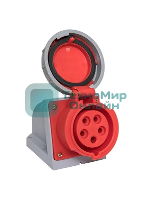 Розетка стационарная наружная EKF 1152 ps-1152-16-380 PROxima 3Р+РЕ+N 16А 380В IP67