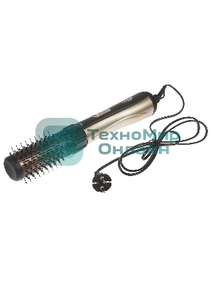 Фен-щётка Atlanta ATH-6841 золотистый, 1000 Вт, 50 мм