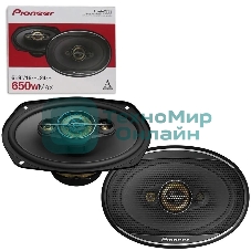 Колонки автомобильные Pioneer TS-A6978S 650Вт 92дБ 4Ом 15x23см (6x9дюйм) (ком.:2кол.) коаксиальные четырехполосные