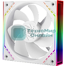 Кулер для корпуса Thermalright TL-M12RW Reverse (124x120x25mm, 4-pin PWM, ARGB, 42.6CFM, 23.2dBA, 1500RPM, White)