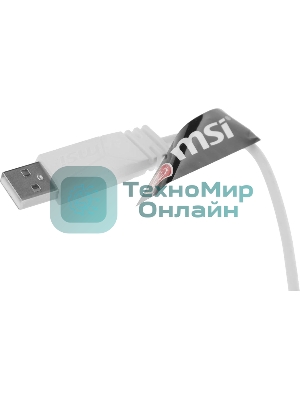Мышь проводная MSI Clutch GM11 белый, 5000 dpi, USB, кнопки - 6