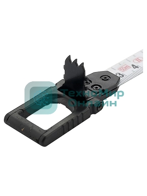 Рулетка геодезическая Gross 31480 50 мх13 мм откр. корп. металл. лента super-нейлон двуст. шкала