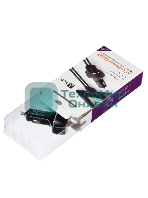 Автомобильное ЗУ ACD 63Вт, 2xUSB 1PD+1QC, 3.6~20В/3А RTL