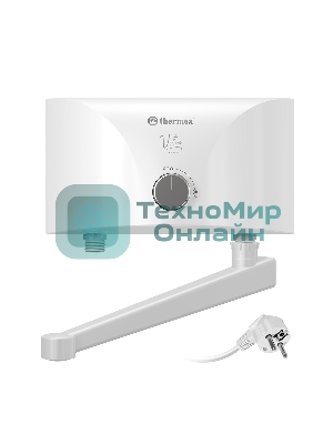 Водонагреватель электрический проточный Thermex Vetro 3500 tap