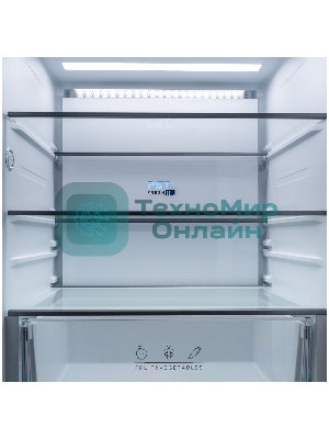 Холодильник DeLonghi DMFS 19PINF BB MATTEO белый трехкамерный 265/140л морозилка снизу, No Frost