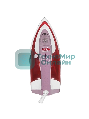 Утюг Energy EN-314 красный, 2000 Вт, керамическая подошва (в уп. 10 шт)