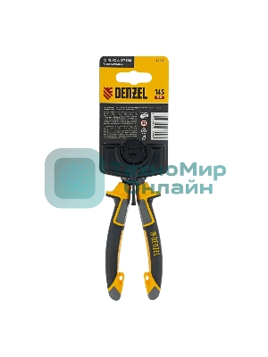 Бокорезы Denzel 145 мм, трехкомпонентные рукоятки